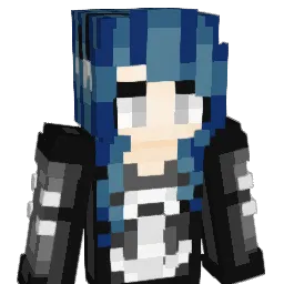 Whortana Minecraft avatar bust