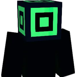 Wierdkomodo Minecraft avatar bust