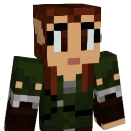 Willowind Minecraft avatar bust