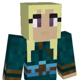Willowrose123 Minecraft avatar bust
