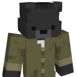 WingedBrownBear Minecraft avatar bust
