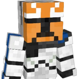 Wingey Minecraft avatar bust