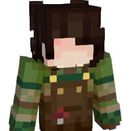 Winggii Minecraft avatar bust