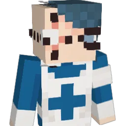 WingmenGaming Minecraft avatar bust