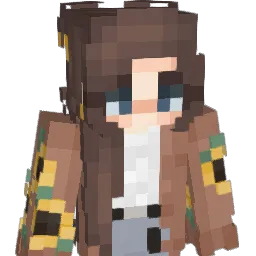 WinterWolfix Minecraft avatar bust