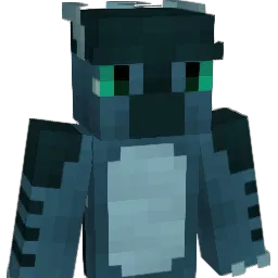 Winterstines Minecraft avatar bust