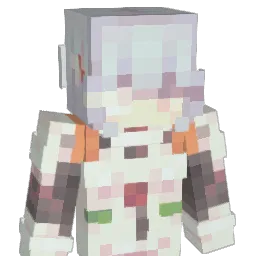 WintiMinti Minecraft avatar bust