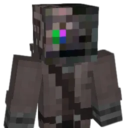 Witherborg Minecraft avatar bust