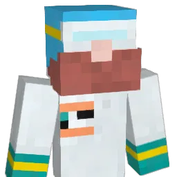 Witnessed Minecraft avatar bust