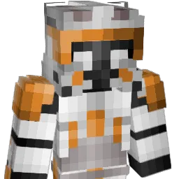 WitteSchimmel Minecraft avatar bust