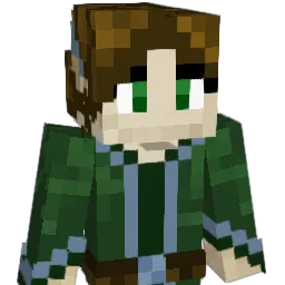 Wo1fster Minecraft avatar bust