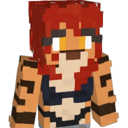 WolfFox11 Minecraft avatar bust