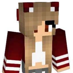 WolfGirl49 Minecraft avatar bust