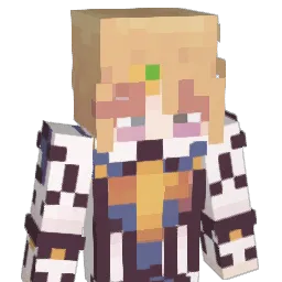 Wolfadoodle Minecraft avatar bust