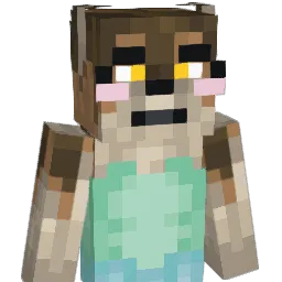 Wolfalms Minecraft avatar bust