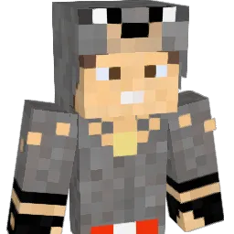 Wolfber Minecraft avatar bust