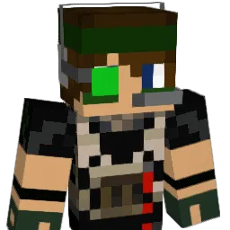 Wolfenstien Minecraft avatar bust