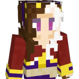 Wolfentine Minecraft avatar bust