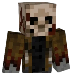 Wolffacekiller Minecraft avatar bust