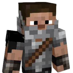 Wolfianius Minecraft avatar bust