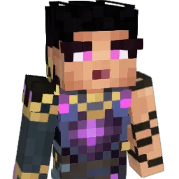 Wolfie1180 Minecraft avatar bust