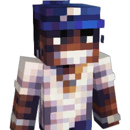 Wolfiess Minecraft avatar bust