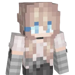 Wolfietok Minecraft avatar bust