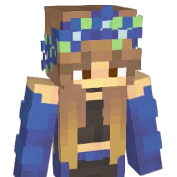Wolfina001 Minecraft avatar bust