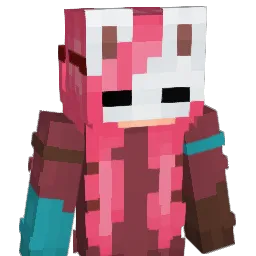Wolfire Minecraft avatar bust
