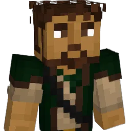 Wolfman0608 Minecraft avatar bust