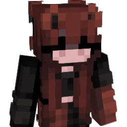 Wolfn1x Minecraft avatar bust