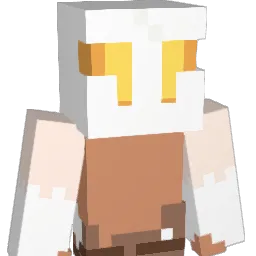 Wolfunite Minecraft avatar bust