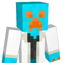 Wolfve Minecraft avatar bust