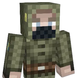 WolfyBarge Minecraft avatar bust