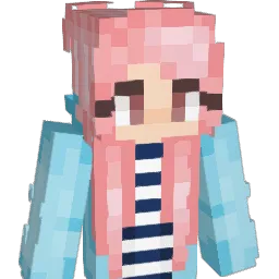 WolfyBou Minecraft avatar bust