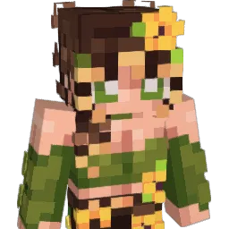 Wolksy Minecraft avatar bust