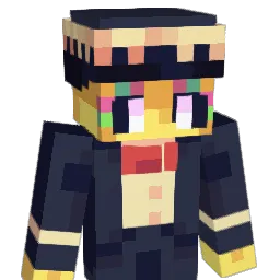 Wolnomyslny Minecraft avatar bust