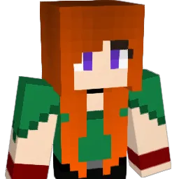 Wolvefire Minecraft avatar bust