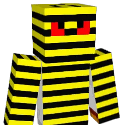 Wolverineman Minecraft avatar bust
