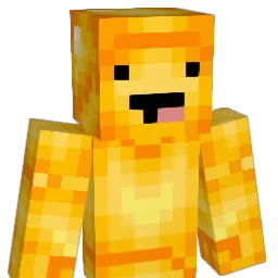 Wolverinoe Minecraft avatar bust