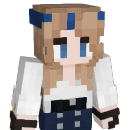 Wolzie Minecraft avatar bust