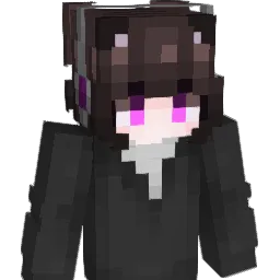 Woman Minecraft avatar bust
