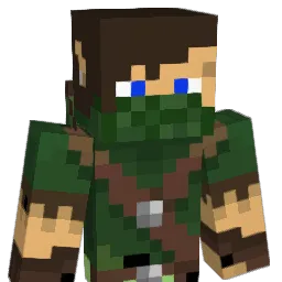 Woodlandcoder Minecraft avatar bust