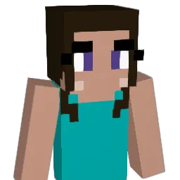 Woodstyle Minecraft avatar bust