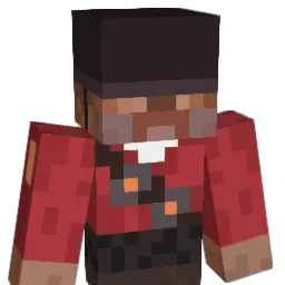 Woolong Minecraft avatar bust