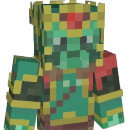 Wormhug Minecraft avatar bust