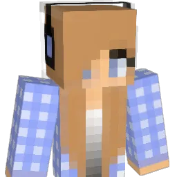 WubbleChan Minecraft avatar bust