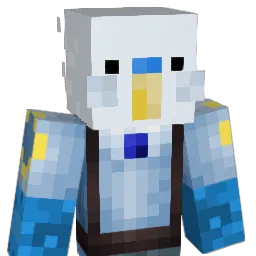 Wulfdog40 Minecraft avatar bust