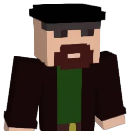 WybWagon Minecraft avatar bust