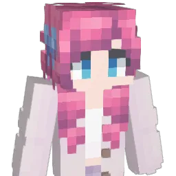 X1mina Minecraft avatar bust
